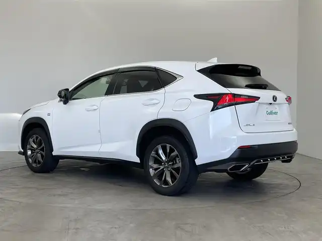 レクサス ＮＸ 300 Fスポーツ 埼玉県 2018(平30)年 2.4万km ホワイトノーヴァガラスフレーク サンルーフ　純正１０．３インチナビ　バックカメラ　黒革シート　レーダークルーズ　ビルトインＥＴＣ２．０　シートヒーター　ベンチレーション　ステアリングヒーター　メモリシート　パワーバックドア　ＬＥＤ
