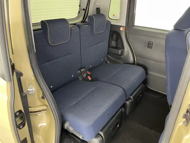 ダイハツ ムーヴ キャンバス セオリー G 愛知県 2022(令4)年 2万km サンドベージュメタリック 社外ナビ　純正ルーフキャリア　全方位カメラ　禁煙　フルセグＴＶ　シートヒーター　ＭＩＮＩＬＩＴＥホイール　ＤＶＤ再生　前後ドラレコ　両側パワスラ　スマートアシストIII　衝突軽減　オートハイビーム　フォグ　LEDオートライト　プッシュスタート　スマートキー　レーンキープ　Bluetooth　アイドリングストップ　カーテンエアバッグ　