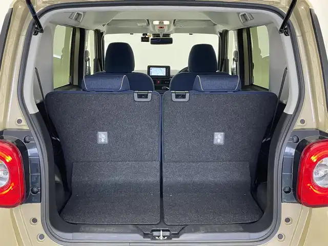 ダイハツ ムーヴ キャンバス セオリー G 愛知県 2022(令4)年 2万km サンドベージュメタリック 社外ナビ　純正ルーフキャリア　全方位カメラ　禁煙　フルセグＴＶ　シートヒーター　ＭＩＮＩＬＩＴＥホイール　ＤＶＤ再生　前後ドラレコ　両側パワスラ　スマートアシストIII　衝突軽減　オートハイビーム　フォグ　LEDオートライト　プッシュスタート　スマートキー　レーンキープ　Bluetooth　アイドリングストップ　カーテンエアバッグ　