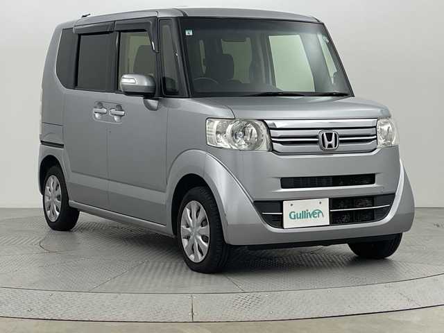 ホンダ Ｎ ＢＯＸ G SSパッケージ 新潟県 2017(平29)年 9.2万km ルナシルバーM 【４ＷＤ】/純正ナビ/バックモニター/両側パワースライド/シートヒーター/スマートキー/スペアキー