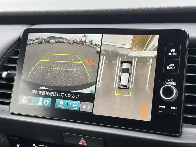 ホンダ フィット e:HEVリュクス 宮崎県 2023(令5)年 2.4万km ミッドナイトブルービームM ワンオーナー/純正ナビ/(AM.FM.Bluetooth.USB)/アラウンドビューモニター/ドライブレコーダー/ETC2.0/レーダークルーズコントロール/シートヒーター/ハンドルヒーター/オートライト/電格ミラー/パワーステアリング/スマートキー/スペアキー/衝突軽減ブレーキ/横滑り防止機能/レーンキープアシスト