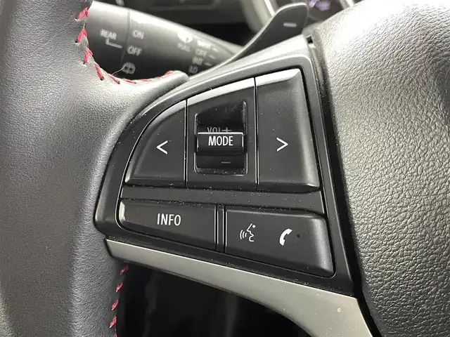 スズキ スペーシア カスタム HYBRID XS ターボ 福井県 2019(平31)年 3.8万km ブルーイッシュブラックパール3 純正8インチナビ/型式：CN-RZ843/【AM/FM/CD/Bluetooth/フルセグTV】/バックカメラ/ETC/両側電動スライドドア/アイドリングストップ/オートライト/LEDヘッドライド/プッシュスタート/スマートキー/衝突軽減ブレーキ/クルーズコントロール