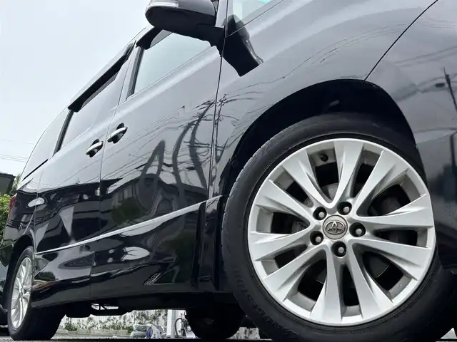 トヨタ アルファード 240S 熊本県 2008(平20)年 10.5万km ブラック ワンオーナー/サンルーフ/社外ナビ（CN-HDS700TD)/【フルセグTV/CD/DVD/ラジオ】/バックカメラ/ALPINEフリップダウンモニター(TMX-R1100)/両側パワースライドドア/ドライブレコーダー/コーナーセンサー/2列目オットマン/純正18インチアルミホイル/ビルトインETC/オートライト/横滑り防止装置/盗難防止装置/カーテンエアバック/純正フロアマット/保証書/取扱説明書