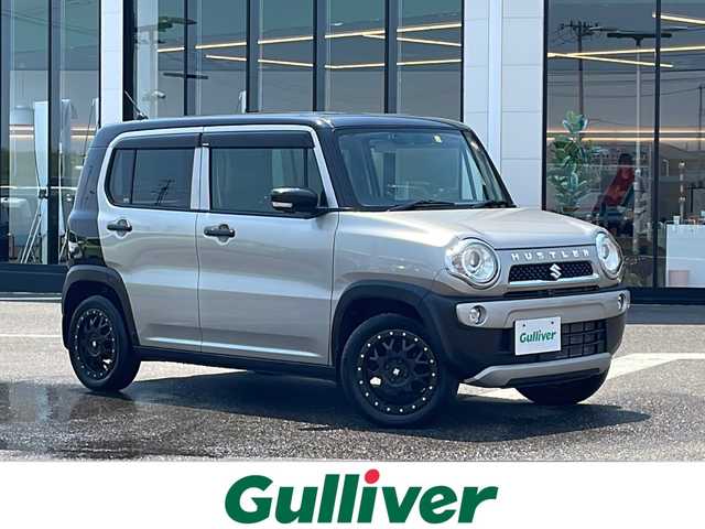 スズキ ハスラー タフワイルド 新潟県 2018(平30)年 6万km スチールシルバーメタリック/ブラック 2トーン 4WD/ワンオーナー/社外ナビ:CN-RZ743W/バックカメラ/全周囲カメラ/冬タイヤ積載/前席シートヒーター/衝突軽減システム/レーンキープアシスト/ステアリングスイッチ/ETC/XTREMEーJ製アルミホイール/取扱説明書/保証書