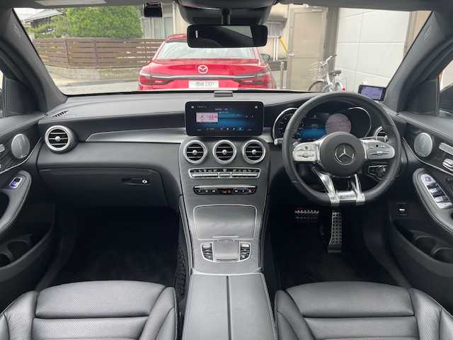 メルセデス・ベンツ ＧＬＣ２２０ d 4マチック クーペ AMGライン 愛知県 2020(令2)年 2.1万km ダイヤモンドホワイト 純正メーカーナビ/AMFM/BT/USB/フルセグ/全方位カメラ/ビルトインETC2.0/サンルーフ/前方ドライブレコーダー/レザーシート/パワーシート/メモリシート/全席シートヒーター/前席エアシート/ACC/アクティブステアリングアシスト/アクティブレーンキープアシスト/HUD/アクティブブレーキアシスト/アテンションアシスト/ＢＳＭ/パワーバックドア/レーダー探知機/パドルシフト/純正フロアマット/純正20インチＡＷ/LEDヘッドライト/保証書/スペアキー