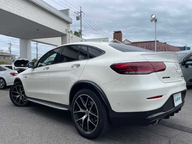 メルセデス・ベンツ ＧＬＣ２２０ d 4マチック クーペ AMGライン 愛知県 2020(令2)年 2.1万km ダイヤモンドホワイト 純正メーカーナビ/AMFM/BT/USB/フルセグ/全方位カメラ/ビルトインETC2.0/サンルーフ/前方ドライブレコーダー/レザーシート/パワーシート/メモリシート/全席シートヒーター/前席エアシート/ACC/アクティブステアリングアシスト/アクティブレーンキープアシスト/HUD/アクティブブレーキアシスト/アテンションアシスト/ＢＳＭ/パワーバックドア/レーダー探知機/パドルシフト/純正フロアマット/純正20インチＡＷ/LEDヘッドライト/保証書/スペアキー