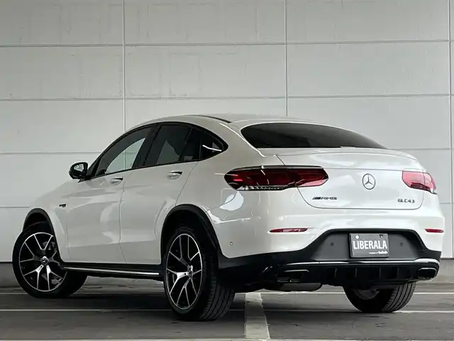 メルセデス・ベンツ ＧＬＣ２２０ d 4マチック クーペ AMGライン 山形県 2020(令2)年 2.1万km ダイヤモンドホワイト 純正メーカーナビ/AMFM/BT/USB/フルセグ/全方位カメラ/ビルトインETC2.0/サンルーフ/前方ドライブレコーダー/レザーシート/パワーシート/メモリシート/全席シートヒーター/前席エアシート/ACC/アクティブステアリングアシスト/アクティブレーンキープアシスト/HUD/アクティブブレーキアシスト/アテンションアシスト/ＢＳＭ/パワーバックドア/レーダー探知機/パドルシフト/純正フロアマット/純正20インチＡＷ/LEDヘッドライト/保証書/スペアキー