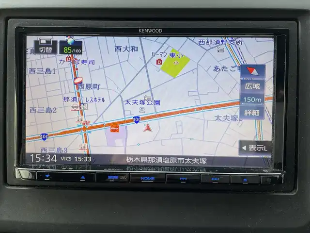 ホンダ Ｎ ＷＧＮ カスタム G 栃木県 2014(平26)年 11.3万km スマートブラック 社外SDナビ/・フルセグTV/・CD/DVD/BT/・iPod/SD/AM.FM/バックカメラ/ETC/革巻きステアリング/ステアリングスイッチ/スマートキー×２/プッシュスタート/HIDヘッドライト/オートライト/フォグランプ/社外14インチAW/純正フロアマット/ドアバイザー/横滑り防止システム/電動格納ウィンカーミラー