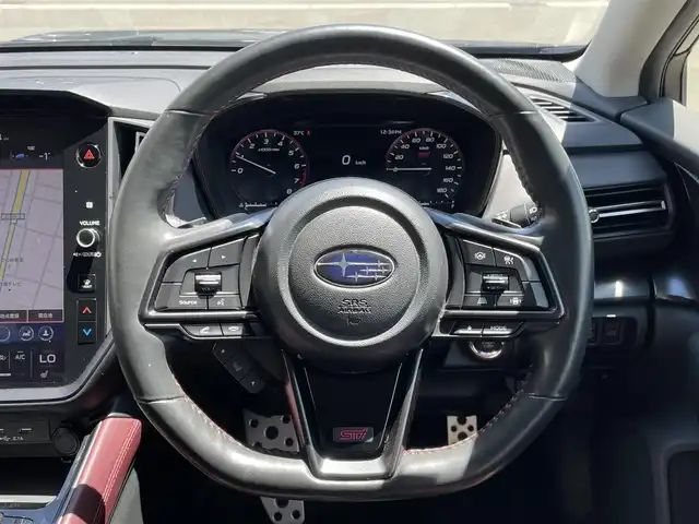 スバル レヴォーグ 1．8STIスポーツ EX 群馬県 2021(令3)年 4.1万km マグネタイトグレーメタリック スバルアイサイトテクノロジー/・衝突軽減ブレーキ/・クルーズコントロール/・デジタルインナーミラー/・ステアリング連動ヘッドランプ/・横滑り防止/・オートライト/・SOSコール/・フロントカメラ/・サイドカメラ/・バックカメラ/純正11.6インチナビ/・AM/FM/フルセグTV/・Bluetooth/USB/AUX/パドルシフト/パワーシート前席/シートヒーター前席/シートメモリー/LEDヘッドライト/LEDフォグランプ/ETC2.0/純正フロアマット/純正ドアバイザー/純正ノーマルタイヤセット/電動パーキング/プッシュスタート/スマートキー/純正ホイール付ノーマルタイヤセット