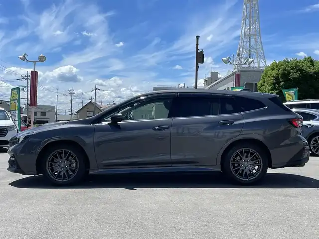 スバル レヴォーグ 1．8STIスポーツ EX 群馬県 2021(令3)年 4.1万km マグネタイトグレーメタリック スバルアイサイトテクノロジー/・衝突軽減ブレーキ/・クルーズコントロール/・デジタルインナーミラー/・ステアリング連動ヘッドランプ/・横滑り防止/・オートライト/・SOSコール/・フロントカメラ/・サイドカメラ/・バックカメラ/純正11.6インチナビ/・AM/FM/フルセグTV/・Bluetooth/USB/AUX/パドルシフト/パワーシート前席/シートヒーター前席/シートメモリー/LEDヘッドライト/LEDフォグランプ/ETC2.0/純正フロアマット/純正ドアバイザー/純正ノーマルタイヤセット/電動パーキング/プッシュスタート/スマートキー/純正ホイール付ノーマルタイヤセット