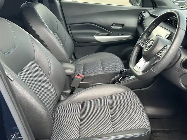 日産 キックス X 大阪府 2020(令2)年 5.1万km ダークブルー プロパイロット/インテリジェントエマージェンシーブレーキ/純正9インチナビ/フルセグTV/DVD/Bluetooth/USB/全周囲カメラ/ビルトインETC/前ドライブレコーダー/前席シートヒーター/プッシュスタート/ステアリングリモコン/LEDオートライト/LEDフォグランプ/純正17インチAW/アイドリングストップ/横滑り防止装置/ハンドルヒーター/ルーフレール/電動格納ミラー/ドアバイザー