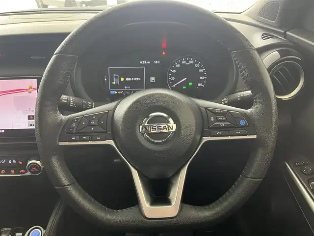 日産 キックス X 大阪府 2020(令2)年 5.1万km ダークブルー プロパイロット/インテリジェントエマージェンシーブレーキ/純正9インチナビ/（フルセグTV/DVD/Bluetooth/USB）/アラウンドビューカメラ/ビルトインETC/前席シートヒーター/プッシュスタート/ステアリングリモコン/LEDオートライト/LEDフォグランプ/純正17インチAW/アイドリングストップ/横滑り防止装置/ハンドルヒーター/ルーフレール/電動格納ミラー/ドアバイザー