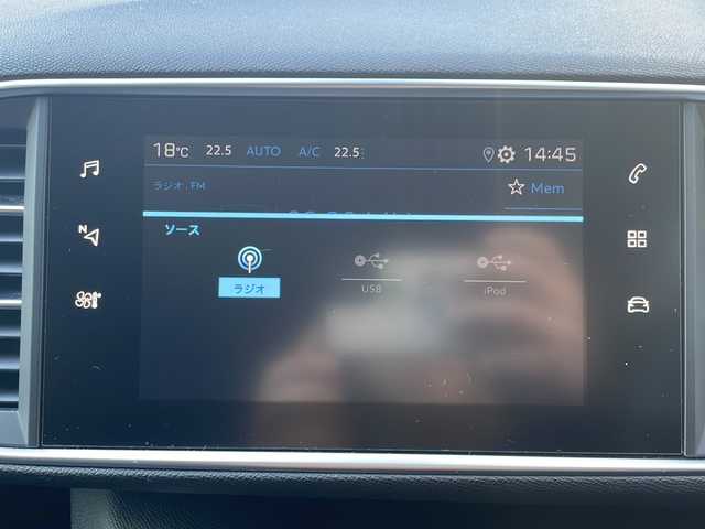 プジョー ３０８ SW アリュール ブルーHDi 兵庫県 2019(平31)年 3.4万km 赤 純正ナビ　ラジオ、USB/ETC/バックカメラ/衝突被害軽減ブレーキ/コーナーセンサー/前方ドライブレコーダー/ハーフレザーシート/アイドリングストップ/プッシュスタート/スマートキー×２