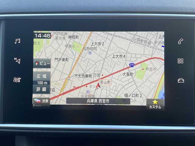 プジョー ３０８ SW アリュール ブルーHDi 兵庫県 2019(平31)年 3.4万km 赤 純正ナビ　ラジオ、USB/ETC/バックカメラ/衝突被害軽減ブレーキ/コーナーセンサー/前方ドライブレコーダー/ハーフレザーシート/アイドリングストップ/プッシュスタート/スマートキー×２