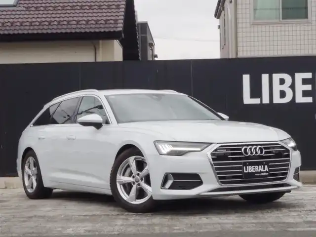 アウディ Ａ６ アバント55TFSIクワトロ ラグジュアリー 岩手県 2021(令3)年 2.2万km グレイシアホワイトメタリック ワンオーナー/Audiプレセンス/レーンアシスト/サイドアシスト/アダプティブクルーズ/純正ナビ/フルセグTV/全方位カメラ/パーキングエイド/黒革シート/パワーシート/シートヒーター/エアシート/バングアンドオルフセン/バーチャルコクピット/イージークローズドア/GPSレーダー/360°ドラレコ/DSRC/パワーバックドア/LEDライト
