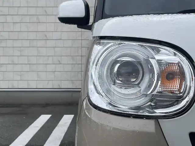 ダイハツ ムーヴ キャンバス G メイクアップ リミテッド　SAⅢ 福岡県 2020(令2)年 4.8万km パールホワイトⅢ/ナチュラルベージュマイカメタリック 2トーン 純正8型SDナビ(フルセグTV/CD/DVD/BT)/全方位/衝突軽減/ドラレコ/両側パワスラ/ルーフラック/ETC/USB/HDMI/純正フロアマット/純正LED/プッシュスタート/スマートキー