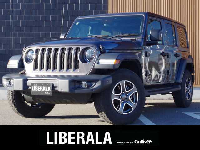 クライスラー・ジープ ラングラー アンリミテッド スポーツ 埼玉県 2021(令3)年 3.8万km グレー ワンオーナー/アダプティブクルーズコントロール/CarPlay/パークセンサー/ブラインドスポットモニター/バック/サイドカメラ/タッチパネルオーディオ/ETC/Bluetooth/LEDヘッドライト/アイドリングストップシステム/純正17インチアルミホイール/スマートキー