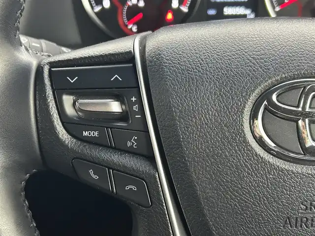 トヨタ アルファード S タイプゴールド 熊本県 2021(令3)年 5.8万km ブラック 禁煙車/純正ナビ（フルセグTV・CD・DVD・BT・USB・Applecarplay・AndroidAuto）/純正フリップダウンモニター/バックカメラ/社外前後ドライブレコーダー（CS-91FH）/ビルトインＥＴＣ２，０/アダプティブクルーズコントロール/衝突軽減ブレーキ/車線逸脱警報/先行車発進お知らせ機能/ロードサインアシスト/駐車時支援パーキングサポートシステム/パワーバックドア/両側パワースライドドア/前後クリアランスソナー/AC100V/ハーフレザーシート/純正フロアマット/純正18インチAW/オートライト/オートハイビーム/LEDライト/フォグライト/スマートキー/プッシュスタート/スペアキー1本