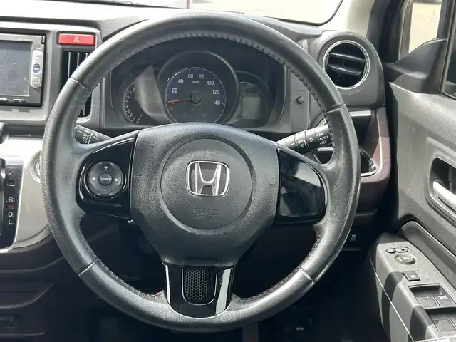 ホンダ Ｎ ＷＧＮ カスタム G 岡山県 2014(平26)年 4.6万km プレミアムゴールドパープルパール 登録時45175km/メモリナビ/ワンセグTV/Bluetooth接続/バックカメラ /シティブレーキアクティブシステム/ETC/プッシュスタート/スマートキー /オートライト /純正アルミホイール /フルフラットシート/ＡＢＳ /横滑り防止装置 /ＡＡＣ