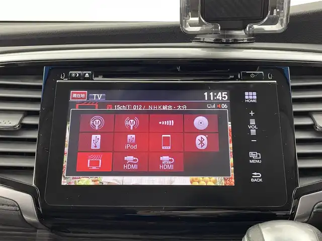 ホンダ オデッセイ アブソルート EX ADV 大分県 2015(平27)年 7.4万km ホワイトオーキッドパール 純正ナビ/（フルセグ/CD/DVD/Bluetooth）/全方位カメラ/フリップダウンモニター/ビルトインETC/前方ドライブレコーダー/衝突軽減ブレーキ/ブラインドスポットモニター/レーダークルーズコントロール/レザーシート/前席シートヒーター/運転席パワーシート/両側パワースライドドア/ステアリングスイッチ/保証書・取扱説明書/カーテンエアバッグ
