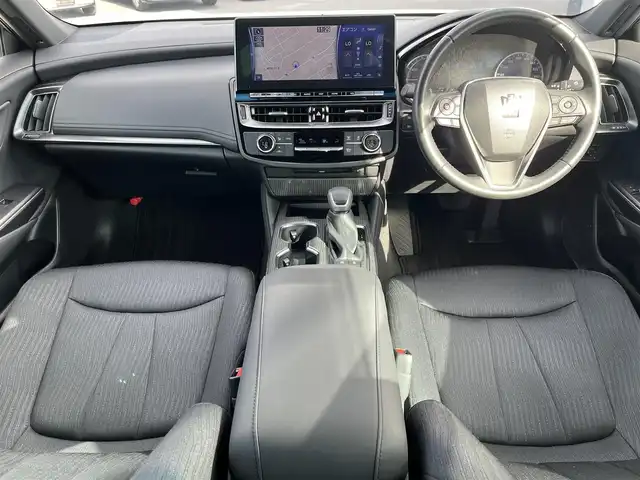 トヨタ クラウン ハイブリッド B 奈良県 2021(令3)年 3.7万km プレシャスホワイトパール 12.3インチナビ/（TV/BT/CD/DVD/AppleCarPlay/AndroidAuto)/レーダークルーズコントロール/バックカメラ/前後コーナーセンサー/衝突軽減システム/レーンキープアシスト/パワーバックドア/前席パワーシート/LEDヘッドライト/前後ドライブレコーダー/ETC/純正17インチAW/保証書/スペアキーX1