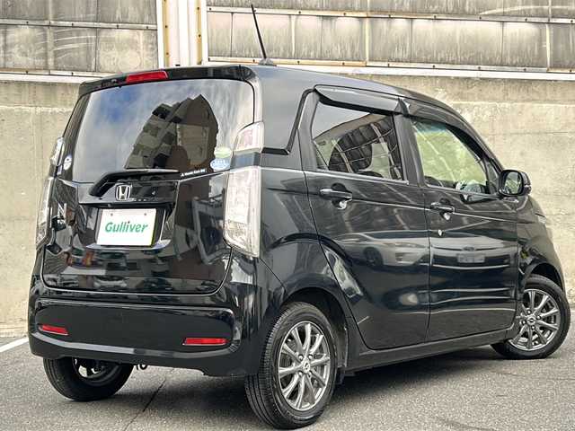 ホンダ Ｎ ＷＧＮ G スタイリッシュパッケージ 愛知県 2015(平27)年 3.5万km スマートブラック ワンオーナー/ハーフレザーシート/純正ディスプレイオーディオ(Gathers WX-151C)/ワンセグTV・CD・FM・AM・ipod・USB・HDMI/バックカメラ/クルーズコントロール/HIDヘッドライト/プッシュスタート/スマートキー/ECONスイッチ/アイドｆリングストップ/ステアリングスイップ/純正フロアマット/純正ドアバイザー/横滑り防止/保証書/取扱説明書/スペアキー