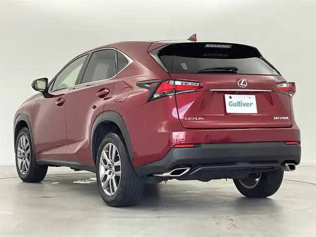レクサス ＮＸ 200t バージョンL 群馬県 2015(平27)年 3.8万km レッドマイカクリスタルシャイン パノラミックビューモニター/ブラインドスポットモニター/＝＝＝＝＝/純正7インチナビ/・AM/FM/CD/DVD/SD/USB/AUX/Bluetooth/フルセグTV/本革シート（運転席ポジションメモリー/運転席・助手席ベンチレーション機能付）/三眼フルLEDヘッドランプ（ロー・ハイビーム）＆LEDフロントターンシグナルランプ/クルーズコントロール/パワーバックドア/4.2インチTFTカラーマルチインフォメーションディスプレイ/ステアリングヒーター