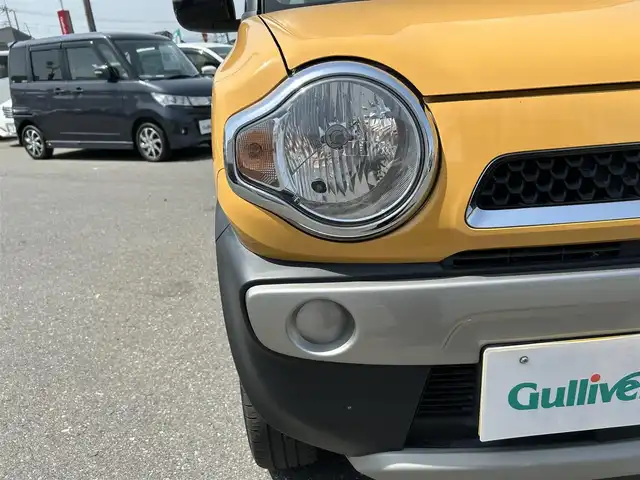 スズキ ハスラー G 群馬県 2019(令1)年 5.8万km アクティブイエロー/ブラック2トーンルーフ デュアルカメラブレーキサポート/前席シートヒーター/レーンキープアシスト/アイドリングストップ/横滑り防止装置/スマートキー/プッシュスタート/カーオーディオ/ＥＴＣ/電動格納ミラー/ドアバイザー/クルーズコントロール/ダウンヒルアシストコントロール