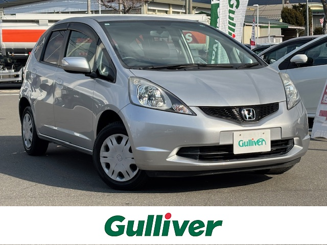 ホンダ フィット G 長野県 2009(平21)年 3.8万km アラバスターシルバーメタリック 純正オーディオ/ウインカーミラー/純正フロアマット/HIDヘッドライト/フォグランプ/盗難防止装置/Wエアバッグ/リモコンキー