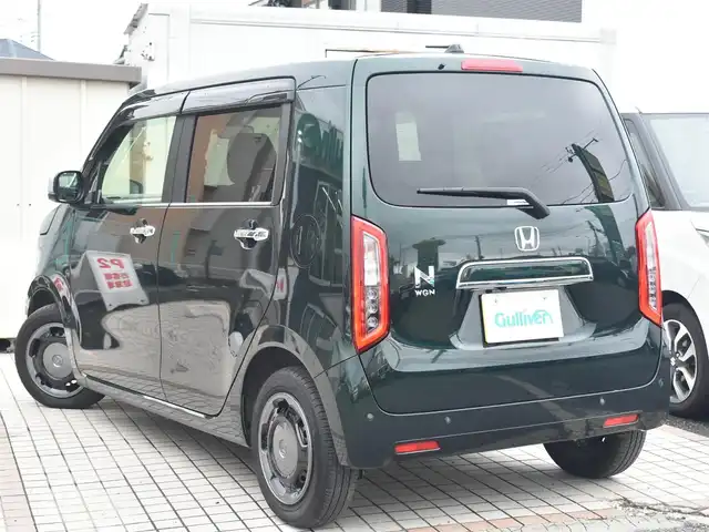 ホンダ Ｎ ＷＧＮ L スタイル+ビター 神奈川県 2023(令5)年 0.2万km ブリティッシュグリーンP ワンオーナー/特別仕様車スタイルプラスビター/ホンダセンシング/：衝突軽減ブレーキ/：前後誤発進抑制/：先行車発進お知らせ/：路外逸脱制御/：渋滞追従機能付アダプティブクルーズ/：その他/プラズマクラスター付エアコン/運転席シートヒーター/シートリフター/純正メモリインターナビ/：フルセグTV/：DVD/CD/：Bluetooth/：USB/バックカメラ/前後クリアランスソナー/充電用USB×２/LEDヘッドライト/：オートライト/電動パアーキング/：ブレーキHOLD/前席シートヒーター/プッシュスタート/：スマートキー2個/ーーーーーーーーーーーーーーーーーー/保証書/取説/ナビ説/記録簿R5.6.