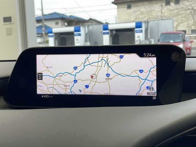 マツダ マツダ３ファストバック 15S ツーリング 栃木県 2019(令1)年 2.5万km ディープクリスタルブルーマイカ 純正ナビ/（CD/DVD/Bluetooth/USB/HDMI）/全方位カメラ/コーナーセンサー/前方ドライブレコーダー/禁煙車/オートライト/HIDヘッドライト/横滑り防止装置/スマートキー/プッシュスタート/アイドリングストップ/ステアリングスイッチ/社外16インチアルミホイール/純正フロアマット/BSM/タイヤ積み込み
