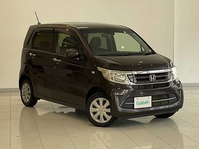 ホンダ Ｎ ＷＧＮ G Lパッケージ 新潟県 2017(平29)年 4.7万km プレミアムディープモカパール 4WD/純正メモリナビ(VXM-174CSi)/CD/BT/USB/ワンセグテレビ/バックカメラ/ETC/ベンチシート/シートヒーター /ステアリングスイッチ/スマートキー/プッシュスタート/社外14インチAW夏タイヤ車載