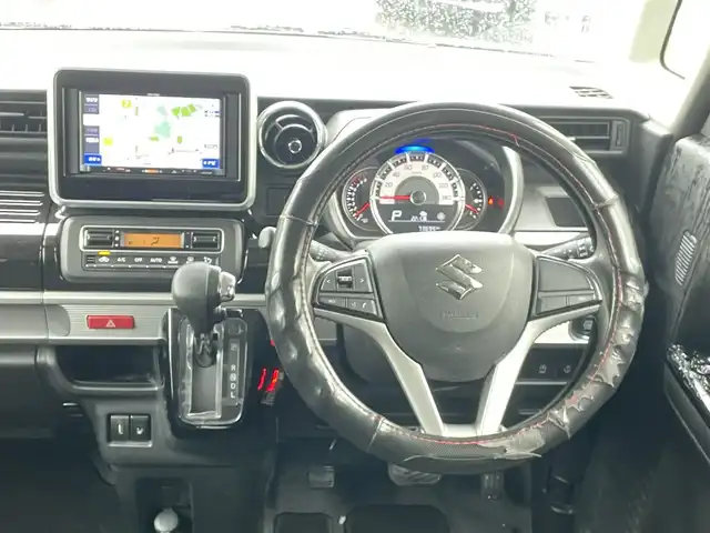 スズキ スペーシア カスタム HYBRID GS 福岡県 2018(平30)年 7.6万km ブルーイッシュブラックパール3 (株)IDOMが運営する【じしゃロン八幡西店】の自社ローン専用車両になります。こちらは現金またはオートローンご利用時の価格です。自社ローンご希望の方は別途その旨お申付け下さい/社外メモリナビ /ワンセグ/バックカメラ/片側パワースライドドア/LEDヘッドライト/オートライト/ETC