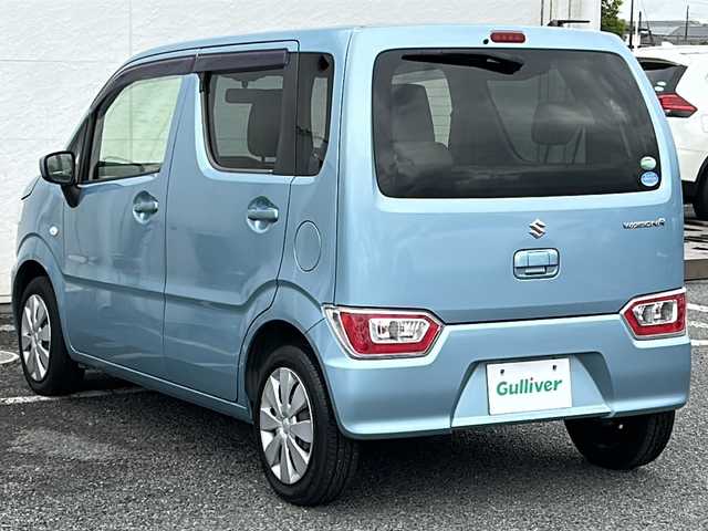 スズキ ワゴンＲ FA 千葉県 2018(平30)年 8万km フィズブルーパールメタリック ナビＡＶＩＣ－ＲＺ８１０　ＢＴ　ＭＳＶ　フルセグＴＶ　ＤＶＤ　セキュリティアラーム　キーレス　マット　バイザー　リアプライバシーガラス　横滑り防止　フィズブルーパールメタリック