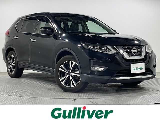 日産 エクストレイル 20X 広島県 2018(平30)年 4.9万km ダイヤモンドブラック 純正ナビ　/アラウンドビューモニター/デジタルインナーミラー/リモコンオートバックドア　/レーンキープアシスト　/衝突軽減ブレーキ　/コーナーセンサー　/ＬＥＤヘッドランプ　/オートハイビーム　/オートライト/ＥＴＣ　/ドライブレコーダー　/純正18インチアルミホイール(225/60/R18)/エアバック（運転席/助手席）