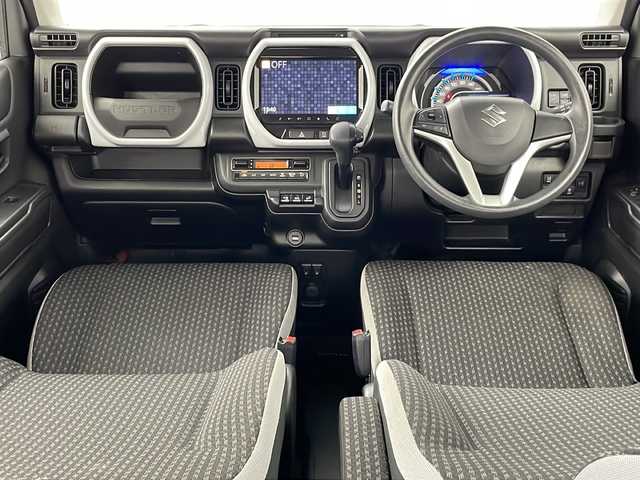 スズキ ハスラー HYBRID G 道央・札幌 2021(令3)年 5万km ブルーイッシュブラックパール3 ・４ＷＤ/・純正ナビ＆ＴＶ＆ＢＴ＆ＤＶＤ＆ＣＤ/・寒冷地仕様/・バックカメラ/・前席シートヒーター/・衝突被害軽減ブレーキ/・レーンキープアシスト/・スマートキー/・アイドリングストップ/・ドアミラーヒーター/・夏タイヤ純正スチール付積込