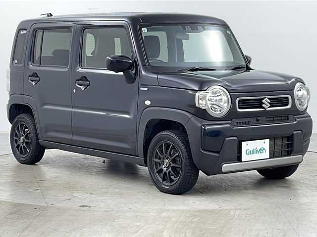スズキ ハスラー HYBRID G 道央・札幌 2021(令3)年 5万km ブルーイッシュブラックパール3 ・４ＷＤ/・純正ナビ＆ＴＶ＆ＢＴ＆ＤＶＤ＆ＣＤ/・寒冷地仕様/・バックカメラ/・前席シートヒーター/・衝突被害軽減ブレーキ/・レーンキープアシスト/・スマートキー/・アイドリングストップ/・ドアミラーヒーター/・夏タイヤ純正スチール付積込