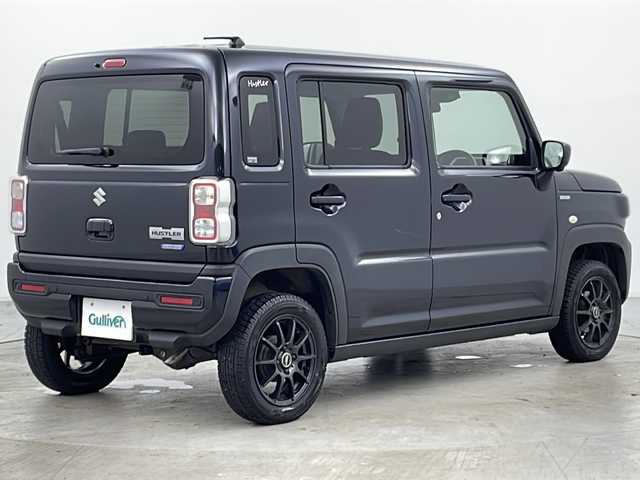 スズキ ハスラー HYBRID G 道央・札幌 2021(令3)年 5万km ブルーイッシュブラックパール3 ・４ＷＤ/・純正ナビ＆ＴＶ＆ＢＴ＆ＤＶＤ＆ＣＤ/・寒冷地仕様/・バックカメラ/・前席シートヒーター/・衝突被害軽減ブレーキ/・レーンキープアシスト/・スマートキー/・アイドリングストップ/・ドアミラーヒーター/・夏タイヤ純正スチール付積込