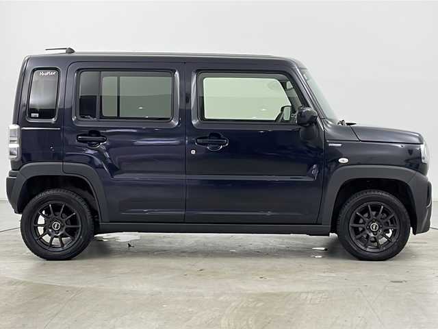 スズキ ハスラー HYBRID G 道央・札幌 2021(令3)年 5万km ブルーイッシュブラックパール3 ・４ＷＤ/・純正ナビ＆ＴＶ＆ＢＴ＆ＤＶＤ＆ＣＤ/・寒冷地仕様/・バックカメラ/・前席シートヒーター/・衝突被害軽減ブレーキ/・レーンキープアシスト/・スマートキー/・アイドリングストップ/・ドアミラーヒーター/・夏タイヤ純正スチール付積込