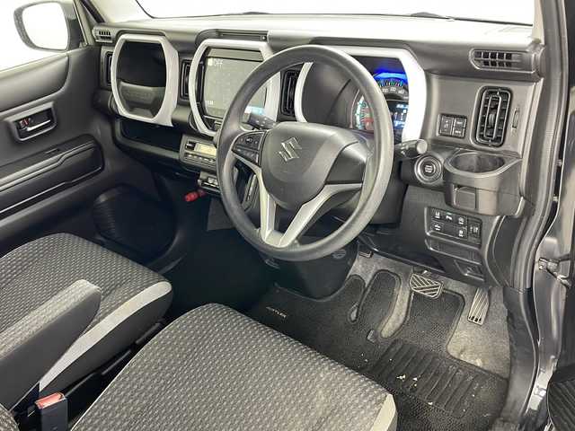 スズキ ハスラー HYBRID G 道央・札幌 2021(令3)年 5万km ブルーイッシュブラックパール3 ・４ＷＤ/・純正ナビ＆ＴＶ＆ＢＴ＆ＤＶＤ＆ＣＤ/・寒冷地仕様/・バックカメラ/・前席シートヒーター/・衝突被害軽減ブレーキ/・レーンキープアシスト/・スマートキー/・アイドリングストップ/・ドアミラーヒーター/・夏タイヤ純正スチール付積込