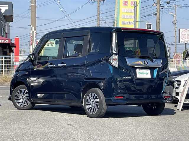 トヨタ ルーミー カスタムG 愛知県 2021(令3)年 9.2万km レーザーブルークリスタルシャイン /禁煙/ワンオーナー//9インチメモリナビ/フルセグ/CD/DVD/SD/MSV/HDMI//USB/BT/バックカメラ/全天周ドラレコ/ビルトインETC//革巻きステア/ステアスイッチ//オートリトラウィンカーミラー//電動パーキングブレーキ//リアロールサンシェード//純正14インチAW//純正フロアマット/純正ドアバイザー//純正LEDオートライト/オートハイビーム//純正LEDフォグランプ//スマートアシスト/対車・対歩行者衝突警報//対車・対歩行衝突回避支援ブレーキ/車線逸脱警報//ふらつき警報/先行車発進告知/ACC/RSA/ADB//バニティミラー//新車時保証書//取扱説明書