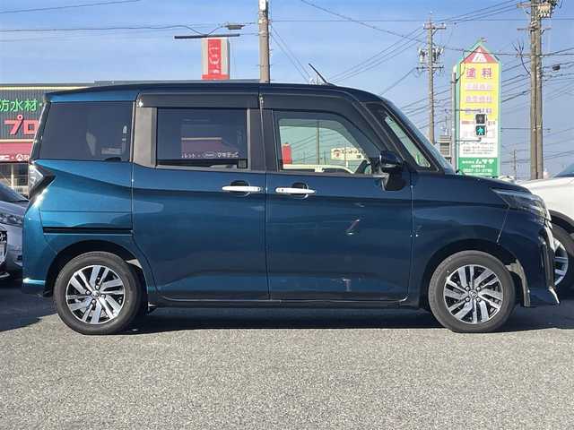 トヨタ ルーミー カスタムG 愛知県 2021(令3)年 9.2万km レーザーブルークリスタルシャイン /禁煙/ワンオーナー//9インチメモリナビ/フルセグ/CD/DVD/SD/MSV/HDMI//USB/BT/バックカメラ/全天周ドラレコ/ビルトインETC//革巻きステア/ステアスイッチ//オートリトラウィンカーミラー//電動パーキングブレーキ//リアロールサンシェード//純正14インチAW//純正フロアマット/純正ドアバイザー//純正LEDオートライト/オートハイビーム//純正LEDフォグランプ//スマートアシスト/対車・対歩行者衝突警報//対車・対歩行衝突回避支援ブレーキ/車線逸脱警報//ふらつき警報/先行車発進告知/ACC/RSA/ADB//バニティミラー//新車時保証書//取扱説明書