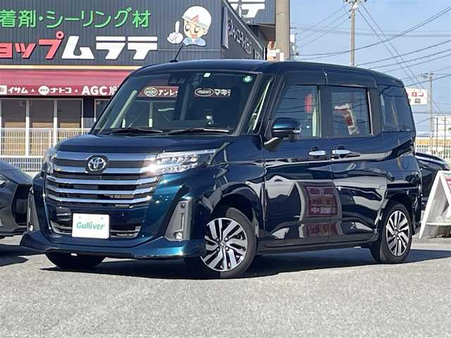 トヨタ ルーミー カスタムG 愛知県 2021(令3)年 9.2万km レーザーブルークリスタルシャイン /禁煙/ワンオーナー//9インチメモリナビ/フルセグ/CD/DVD/SD/MSV/HDMI//USB/BT/バックカメラ/全天周ドラレコ/ビルトインETC//革巻きステア/ステアスイッチ//オートリトラウィンカーミラー//電動パーキングブレーキ//リアロールサンシェード//純正14インチAW//純正フロアマット/純正ドアバイザー//純正LEDオートライト/オートハイビーム//純正LEDフォグランプ//スマートアシスト/対車・対歩行者衝突警報//対車・対歩行衝突回避支援ブレーキ/車線逸脱警報//ふらつき警報/先行車発進告知/ACC/RSA/ADB//バニティミラー//新車時保証書//取扱説明書