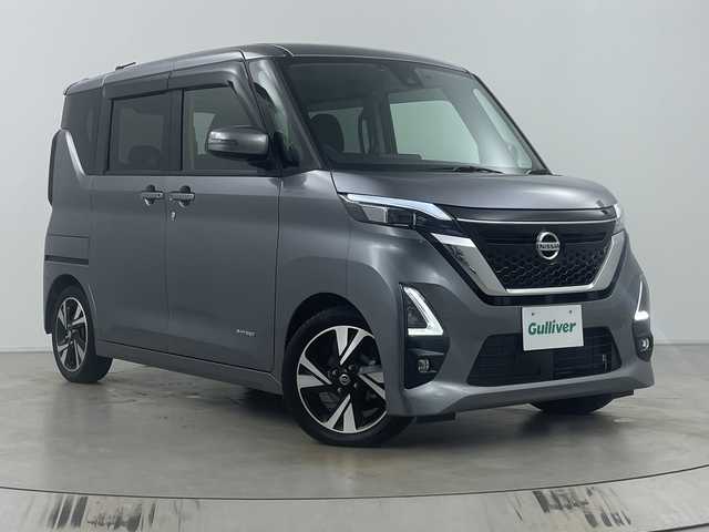 日産 ルークス HWS Gターボ プロパイロットED 埼玉県 2020(令2)年 2.2万km チタニウムグレーメタリック 純正ナビ/全方位カメラ/フルセグTV/両側パワースライドドア/ビルトインETC/プロパイロット/純正ドライブレコーダー/衝突軽減システム/純正アルミホイール/電動パーキング/純正フロアマット/LEDヘッドライト/フロントフォグランプ/盗難防止装置/横滑り防止装置/ステアリングリモコン/サーキュレーター
