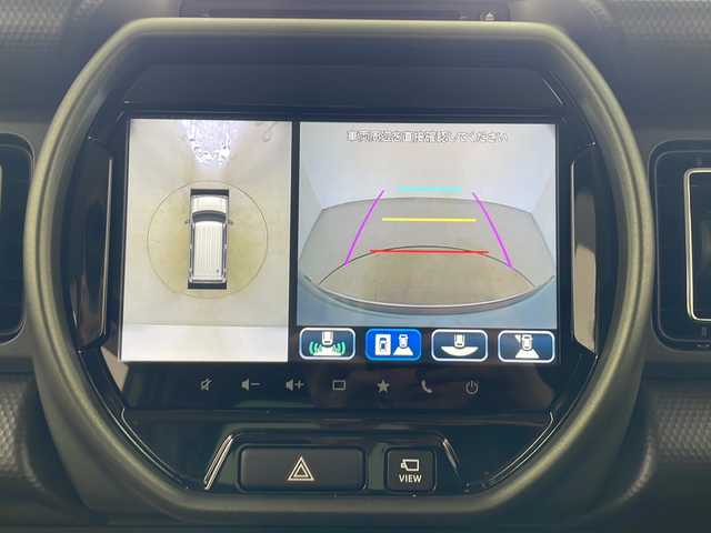 スズキ ハスラー タフワイルド 秋田県 2024(令6)年 0.4万km オフブルーメタリック/ブラック 2トーン 4WD/純正メモリナビ/(フルセグTV/Bluetooth/DVD/CD/CarPlay/AndroidAuto)/全周囲カメラ/レーダークルーズコントロール/レーンキープアシスト/衝突被害軽減システム/横滑防止機能/ダウンヒルアシストコントロール/アイドリングストップ/前後ドライブレコーダー/プッシュスタート/スマートキー/オートライト/LEDヘッドライト/フォグランプ/オートマチックハイビーム/革巻ステアリング/ステアリングリモコン/前席シートヒーター/ビルトインETC/後方コーナーセンサー/ルーフレール/純正フロアマット/純正アルミホイール/取扱説明書/保証書