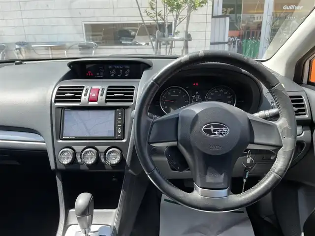 スバル インプレッサ スポーツ 1．6i－L 石川県 2013(平25)年 10.2万km パール 純正メモリーナビ/純正CD/DVD/フルセグTV/バックカメラ/キーレス/ETC/純正アルミホイール/ABS/電動ミラー/スタッドレス&ホイール積み込み