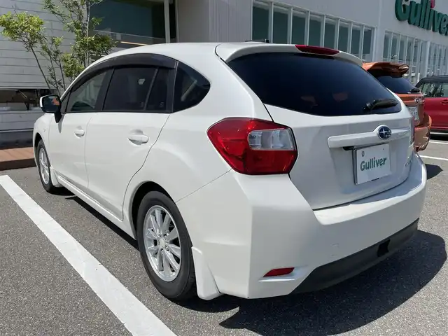 スバル インプレッサ スポーツ 1．6i－L 石川県 2013(平25)年 10.2万km パール 純正メモリーナビ/純正CD/DVD/フルセグTV/バックカメラ/キーレス/ETC/純正アルミホイール/ABS/電動ミラー/スタッドレス&ホイール積み込み