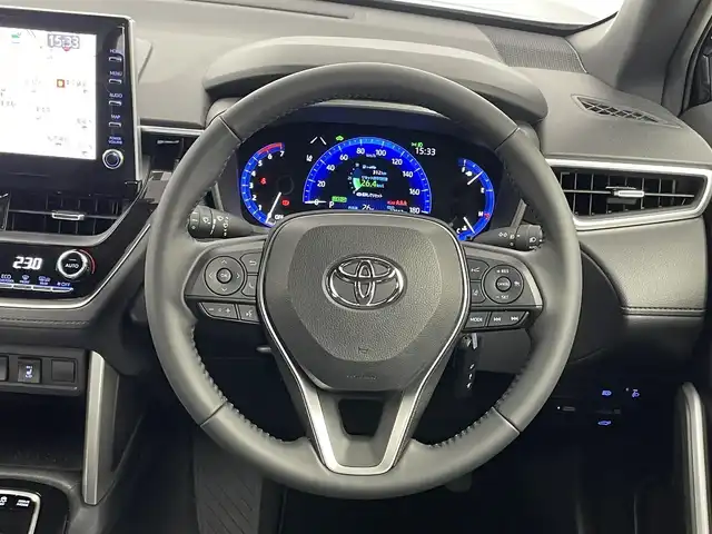 トヨタ カローラ クロス ハイブリッド Z 埼玉県 2023(令5)年 2.7万km アティチュードブラックマイカ モデリスタエアロ　純正９インチディスプレイオーディオ　バックカメラ　ビルトインＥＴＣ２．０　前後ドライブレコーダー　レーダークルーズコントロール　シートヒーター　オートハイビーム　ＬＥＤヘッドライト