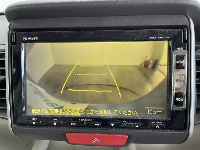 ホンダ Ｎ ＢＯＸ G Lパッケージ 群馬県 2012(平24)年 8.3万km クールミストメタリック 純正７インチナビ　バックカメラ　片側パワースライドドア　ヘッドライトレベライザー　ベンチシート　横滑り防止装置　オートエアコン　スマートキー　プッシュスタート　電動格納ミラー　ＡＢＳ　禁煙車