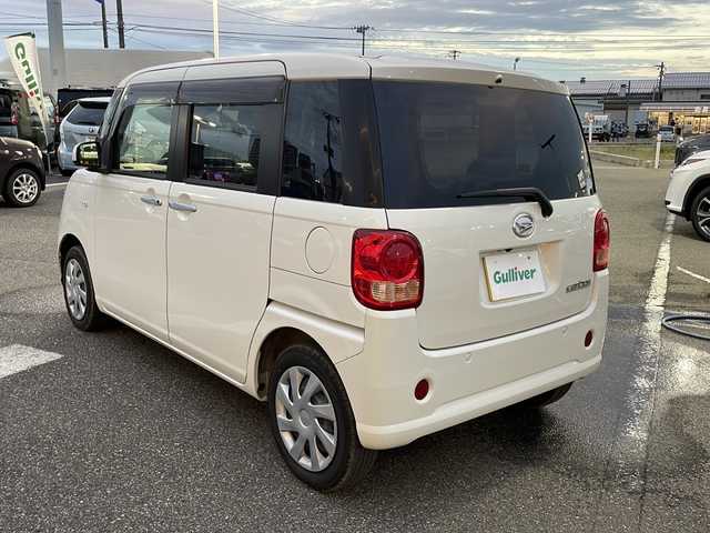 ダイハツ ムーヴ キャンバス X SA Ⅲ 新潟県 2020(令2)年 5.2万km パールホワイトⅢ 4WD/社外SDナビ/(BT/AM/FM/CD/ワンセグTV)/両側パワースライドドア/バックカメラ/シートヒーター(運転席)/衝突被害軽減システム/ABS/横滑り防止装置/コーナーセンサー/レーンキープアシスト/盗難防止装置/オートマチックハイライト/電動格納ミラー/プッシュスタート